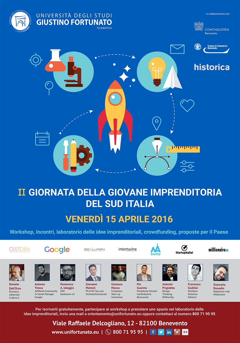 Giornata della Giovane Imprenditoria - Seconda Edizione - Manifesto