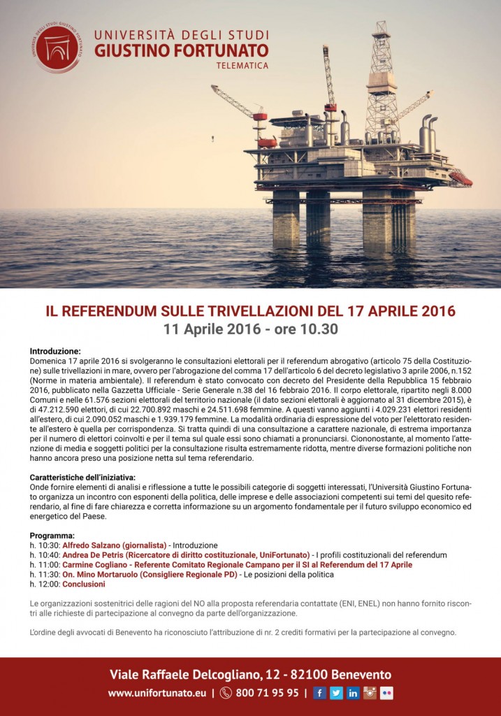 referendum trivellazioni - manifesto 1